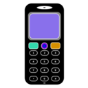 download Mobile Phone clipart image with 45 hue color