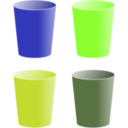 download Cups clipart image with 45 hue color