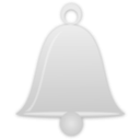 download Bell clipart image with 180 hue color