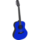 download Guitar 1 clipart image with 225 hue color