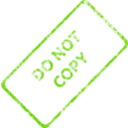 download Do Not Copy Business Stamp 2 clipart image with 90 hue color