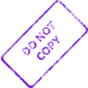 download Do Not Copy Business Stamp 2 clipart image with 270 hue color