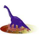 download Dinosaurio clipart image with 225 hue color