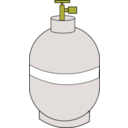 download Propane Tank clipart image with 0 hue color