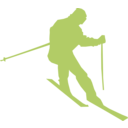 download Ski clipart image with 225 hue color