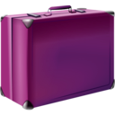 download Suitcase clipart image with 270 hue color