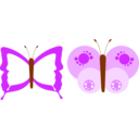 download Buttefly Papallona Papillon clipart image with 0 hue color