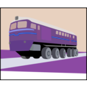 download Vl 85 Train clipart image with 180 hue color