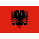 download Flag Of Albania clipart image with 0 hue color
