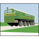 download Vl 85 Train clipart image with 0 hue color