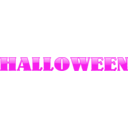 download Halloween Header clipart image with 270 hue color