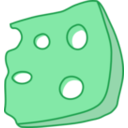 download Cheese clipart image with 90 hue color