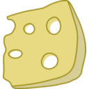 download Cheese clipart image with 0 hue color