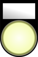 Voyant Blanc Allume White Light On