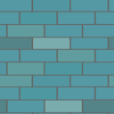 download Brick Tile clipart image with 180 hue color
