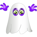 download Ghost Smiley Emoticon clipart image with 225 hue color