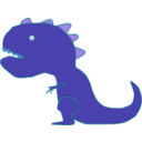 download Dinosaur Dinosaurio clipart image with 180 hue color