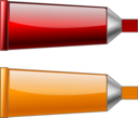 Color Tube Redorange