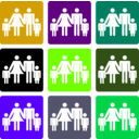 download Famille clipart image with 45 hue color