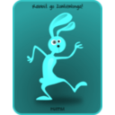 download Numu011 Rabbit clipart image with 180 hue color