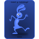 download Numu011 Rabbit clipart image with 225 hue color
