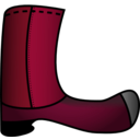 download Simple Boot clipart image with 315 hue color