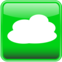 download Cloud Computing Button Nube Computo clipart image with 270 hue color