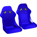 download Racing Seats clipart image with 45 hue color