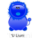download My Lion clipart image with 180 hue color