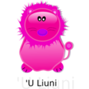 download My Lion clipart image with 270 hue color