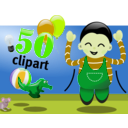 download Celebration clipart image with 45 hue color