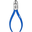 download Diagonal Cutting Pliers clipart image with 225 hue color