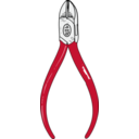 download Diagonal Cutting Pliers clipart image with 0 hue color