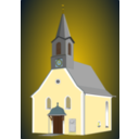 download Village Church2 clipart image with 0 hue color