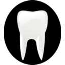 download Tooth clipart image with 0 hue color