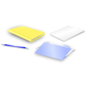 download Office Resources clipart image with 180 hue color