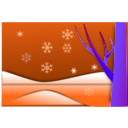 download Snow clipart image with 180 hue color