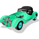 download Bmw 328 Roadster 1938 Blue clipart image with 315 hue color