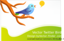 Free Vector Tweeting Bird