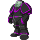 download Darker Space Armour clipart image with 270 hue color