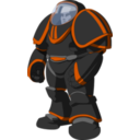 download Darker Space Armour clipart image with 0 hue color