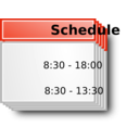download Schedule clipart image with 315 hue color