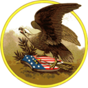 download American Eagle clipart image with 0 hue color