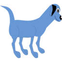 download Bull Dog De Gary clipart image with 180 hue color