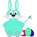 download Osterhase clipart image with 135 hue color