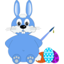 download Osterhase clipart image with 180 hue color