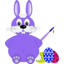 download Osterhase clipart image with 225 hue color