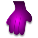 download Green Monster Hand 2 clipart image with 180 hue color