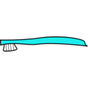 download Toothbrush clipart image with 180 hue color