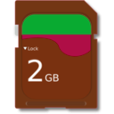 download Sd Card clipart image with 135 hue color